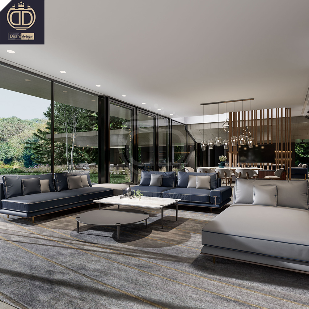 Beautiful Villas House Plans And Designs Postmodern Luxury Styles Graphic Design 3D Max Customized Size High Standard
