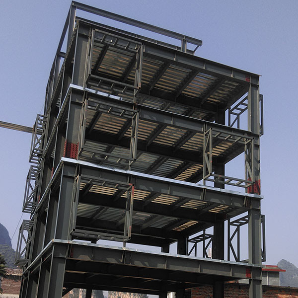 Modern Design Prefabricated Space Frame Steel Structure Multi-Storey Building for School Hotel Apartment Office Warehouse