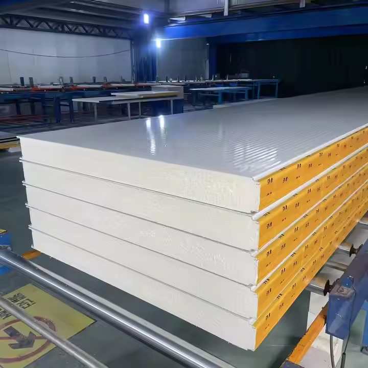 Modern Fireproof Eco-Friendly Water Resistant Prefab Warehouse Light Steel Metal Villa Detachable Container House PU Sandwich B1