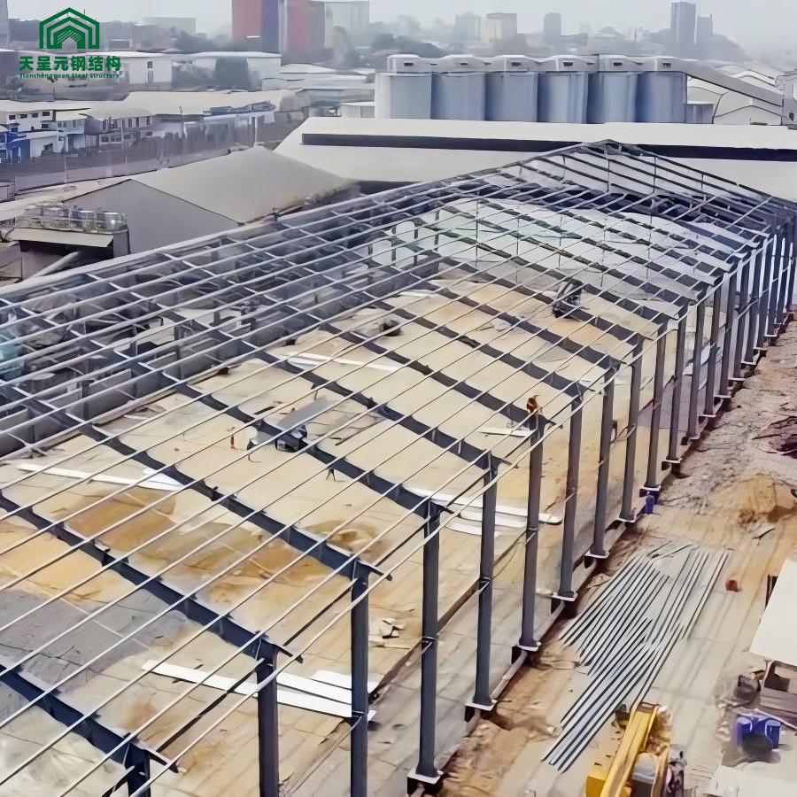 Steel Structure Guest House Prefabricated Modular Home Light Gauge Frame Modern Villa Design