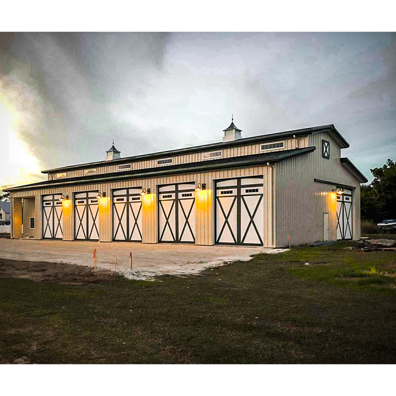 Low-Rise Building Light Steel Structure House Villa High Quality Steel Structure Lgs Prefabricated Light Steel Villa
