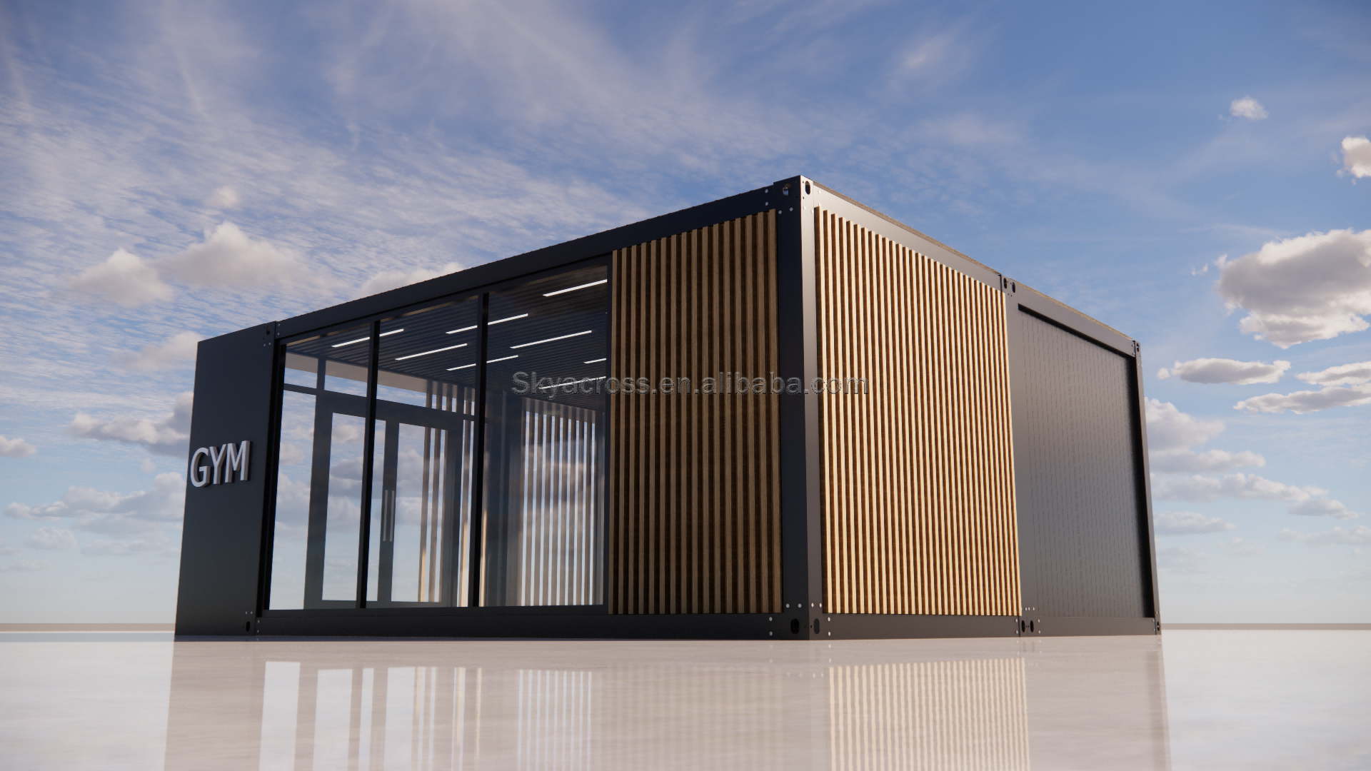 Modern Prefabricated Building Backyard Outdoor Garden Gym Room Studio Office Shed House