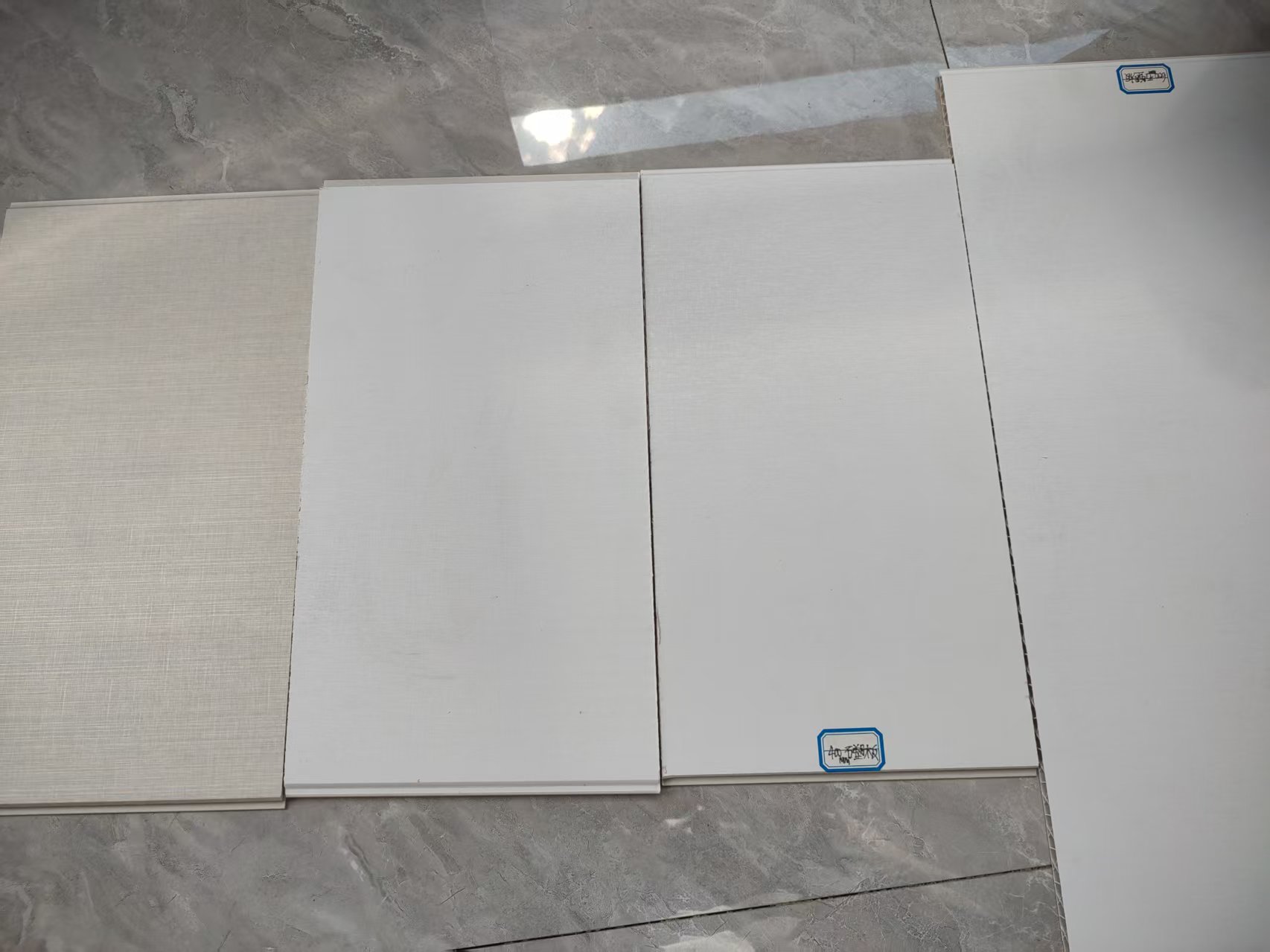 Interior wall stone plastic board