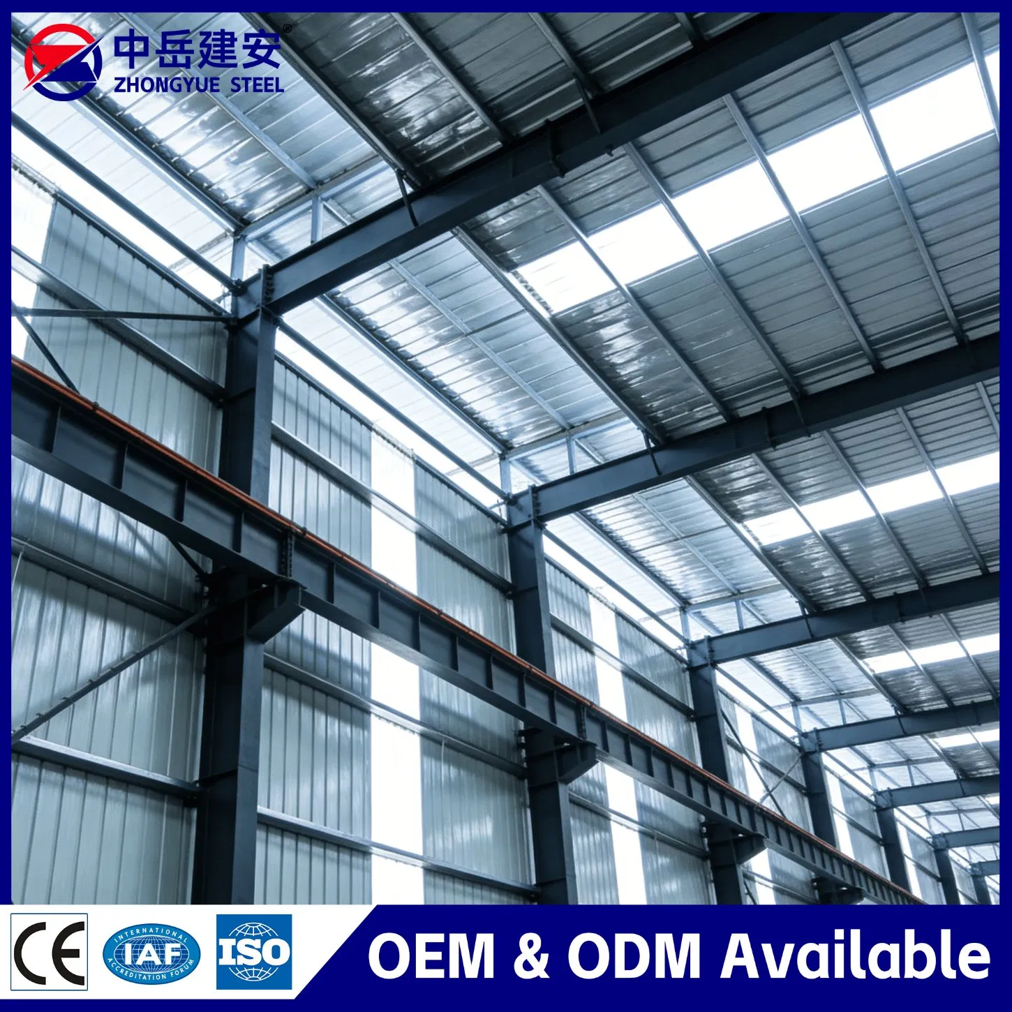 Durable Steel Structure Commercial Building with Zygg Model No. for Enhanced Longevity