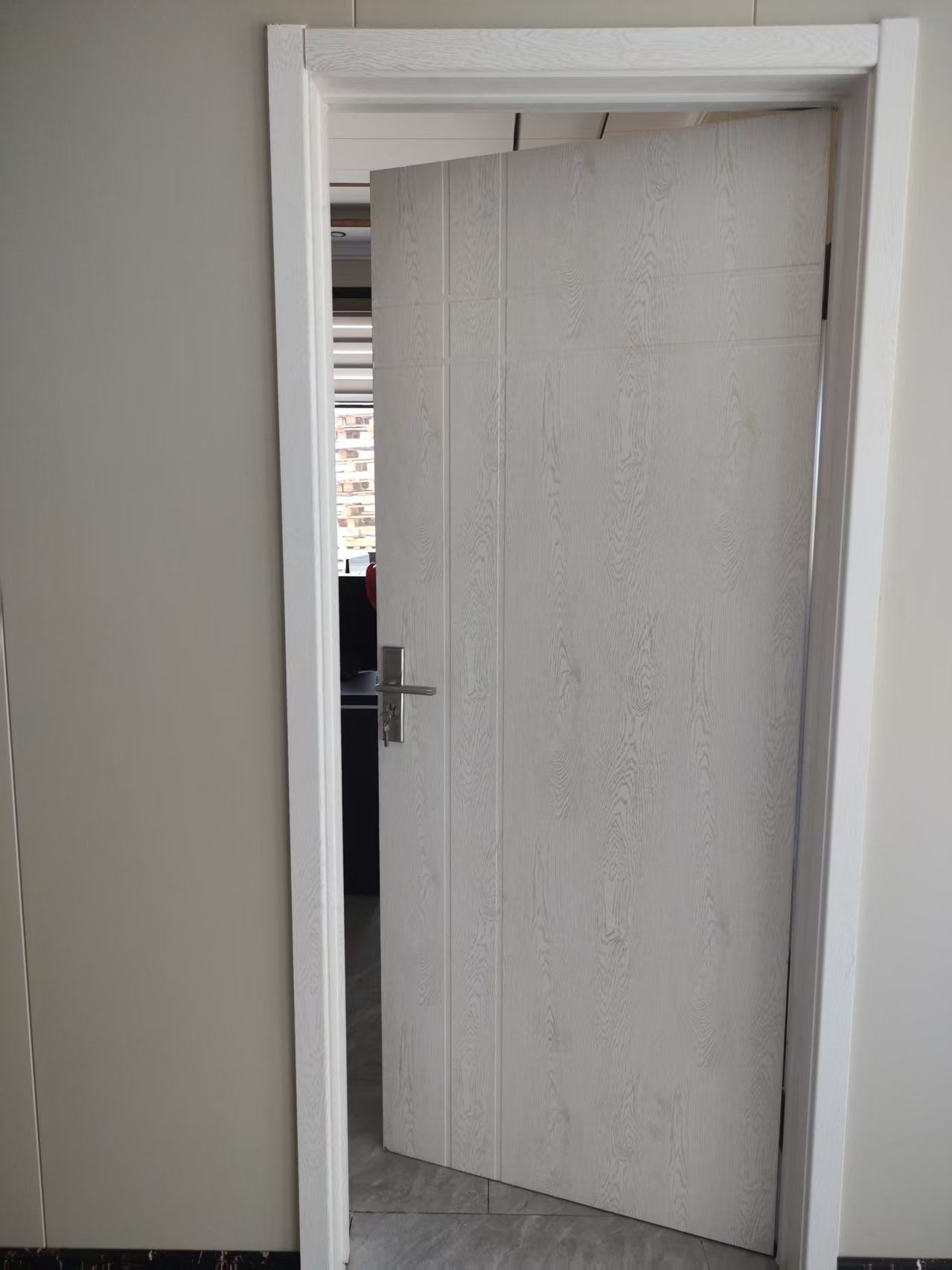 Internal wooden composite door