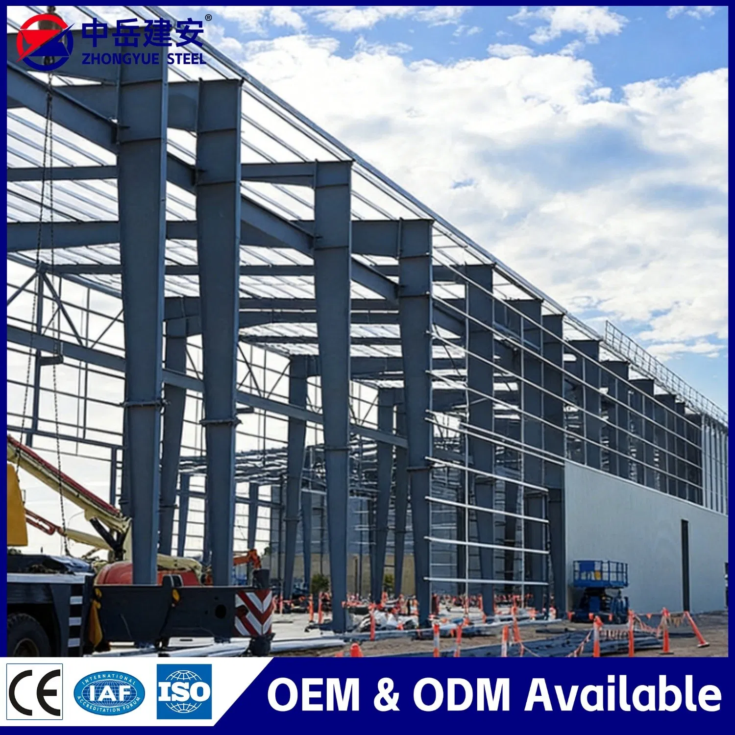 Durable Steel Structure Commercial Building with Zygg Model No. for Enhanced Longevity