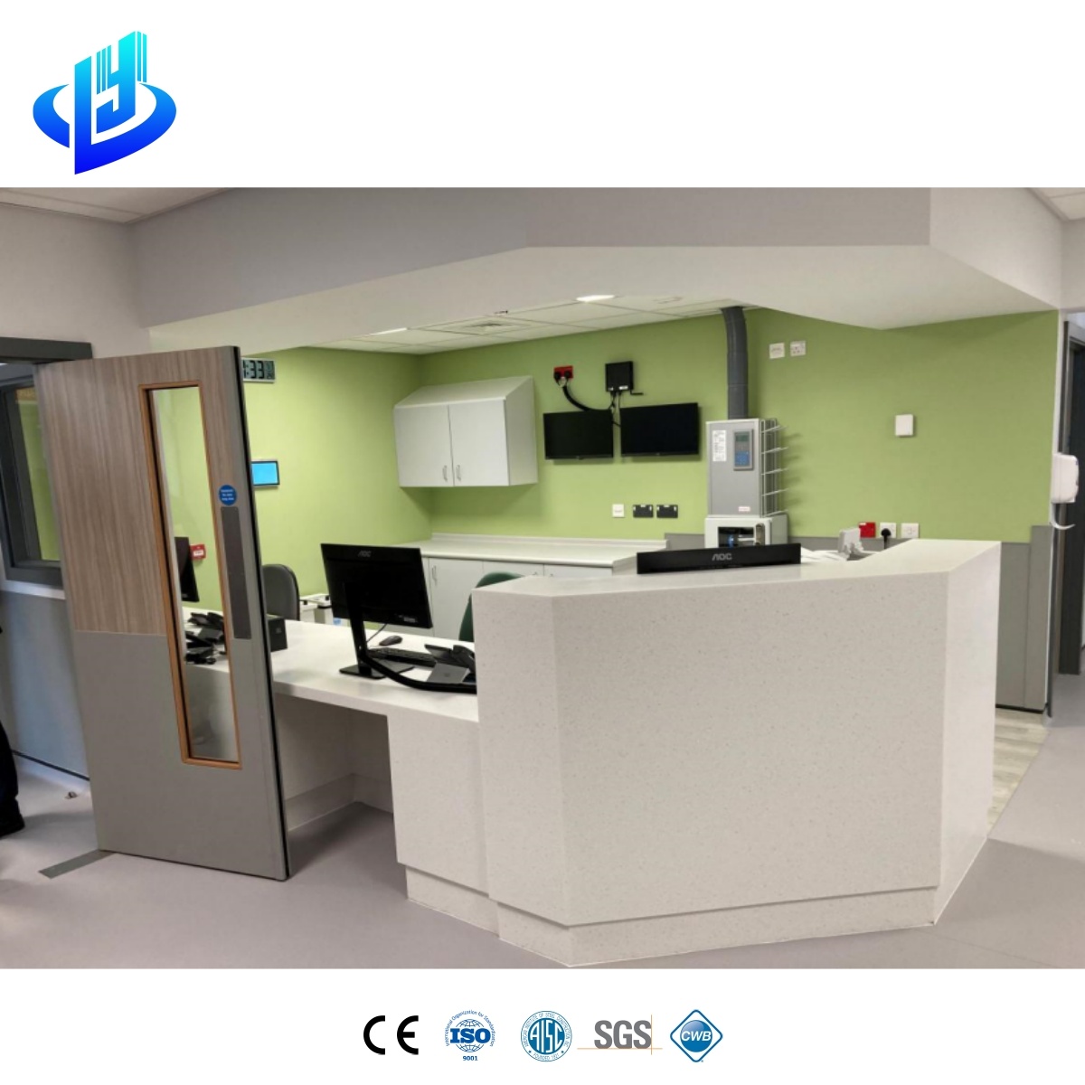 Prefabricated Steel Structure Hospital Public Project Modern Hospital OEM Steel Frame Medical Office Building