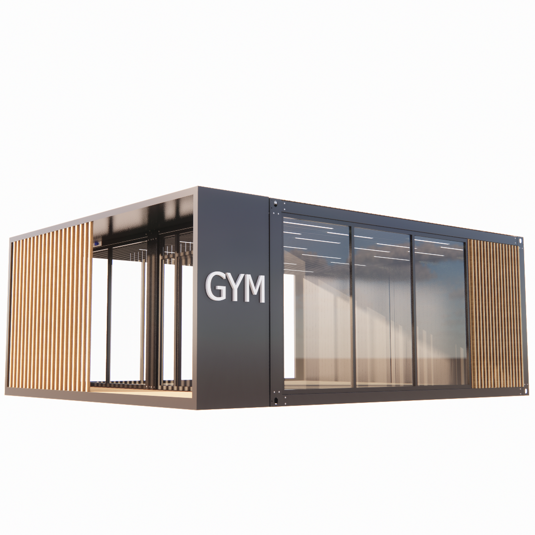 Modern Prefabricated Building Backyard Outdoor Garden Gym Room Studio Office Shed House