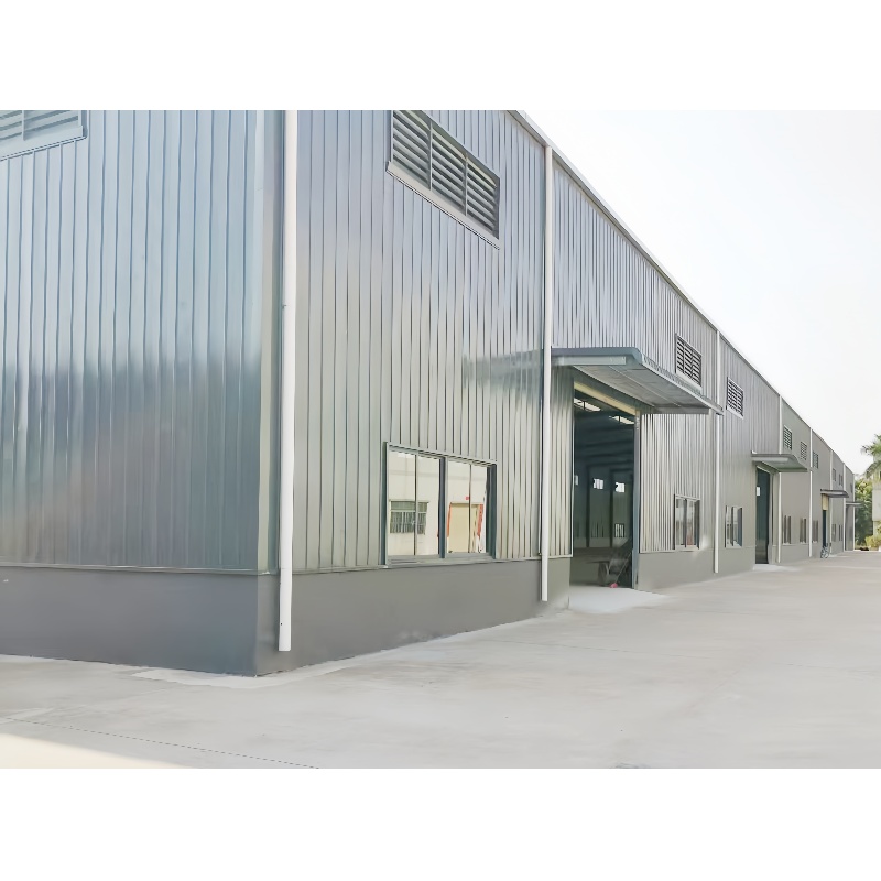 2000 Square Meter Light Prefabricated Steel Structure Warehouse Building with Welding &amp; Cutting Services