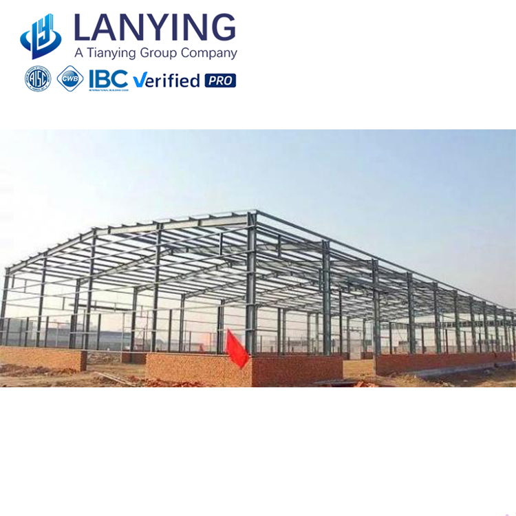Lightweight High-strength Short Construction Period Safe Efficient Prefabricated Prestressed Steel Structure Supermarket Hall