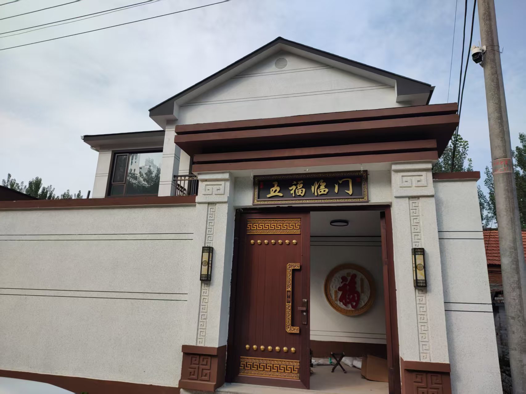 Modern Prefabricated Villa Light Steel Waterproof Eco-Friendly Durable Anti-Corrosion Lightweight Safe Chinese Style Houses