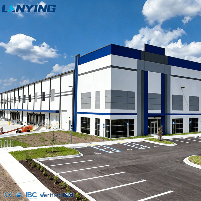 Modern Steel Structure Hospital 4S Car Shop &amp; Office Building Prefabricated School Building