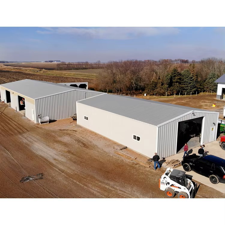 Sturdy &amp; Durable Industrial Design Steel Structure For Construction Sandwich Panel Material Workshop Building