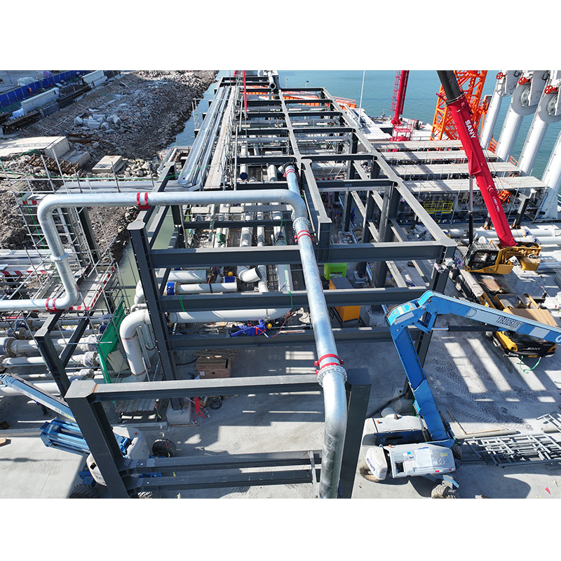 High Quality Customizable Industrial Design Style Steel Structure Building Suitable for Mall and Office