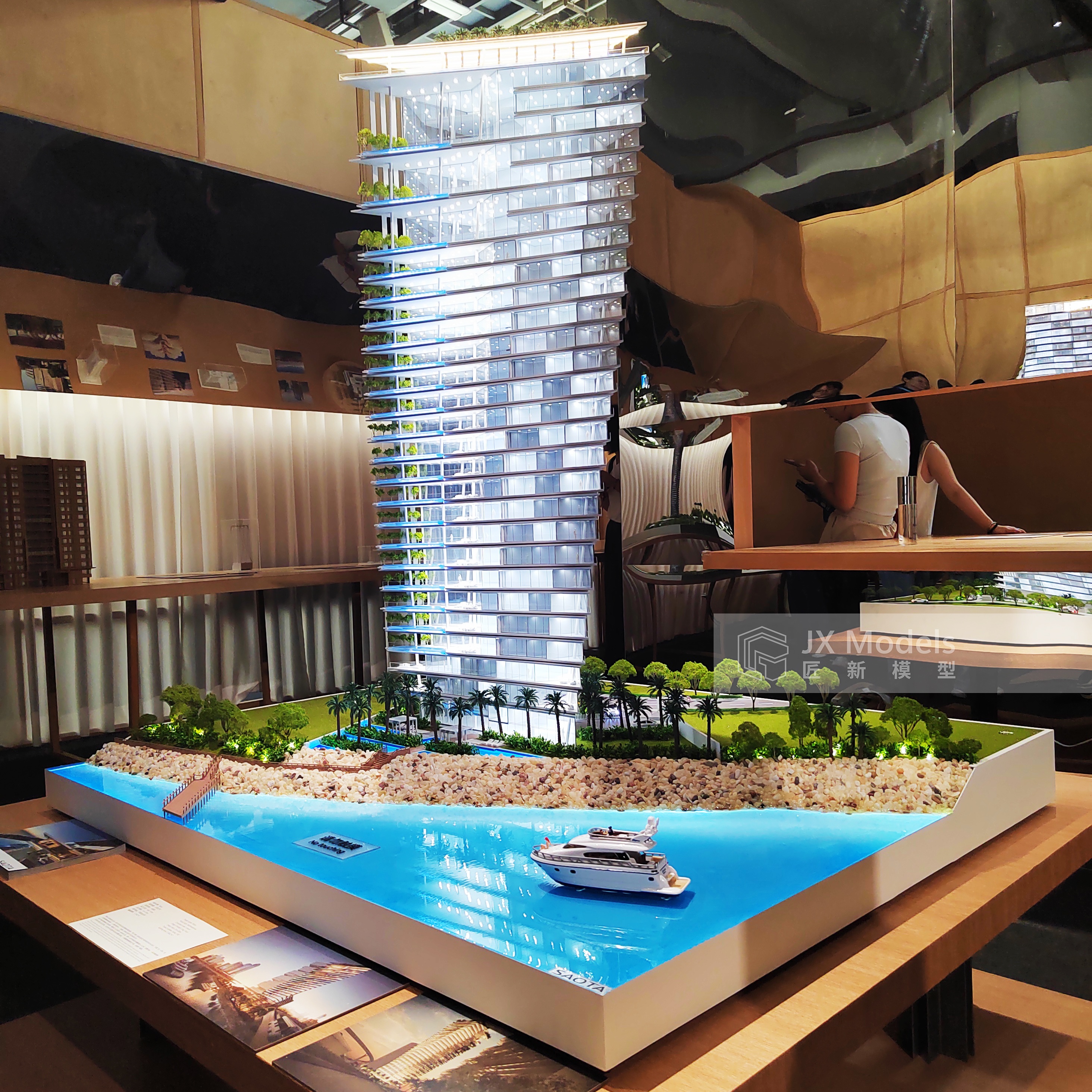 High-end Customized Apartment Building Model Scale Model Design And Production One-stop Service