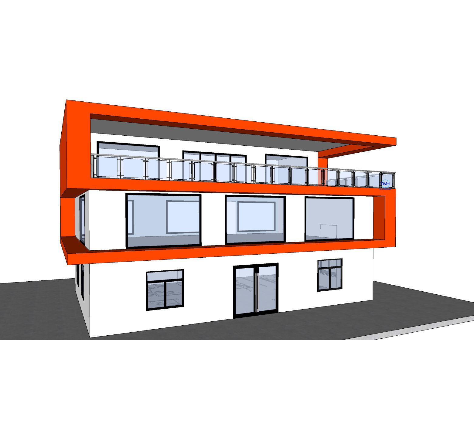 Custom Design Light High Rise Steel Structure Office Building Prefabricated Multi Story Steel Frame Commercial Building Project