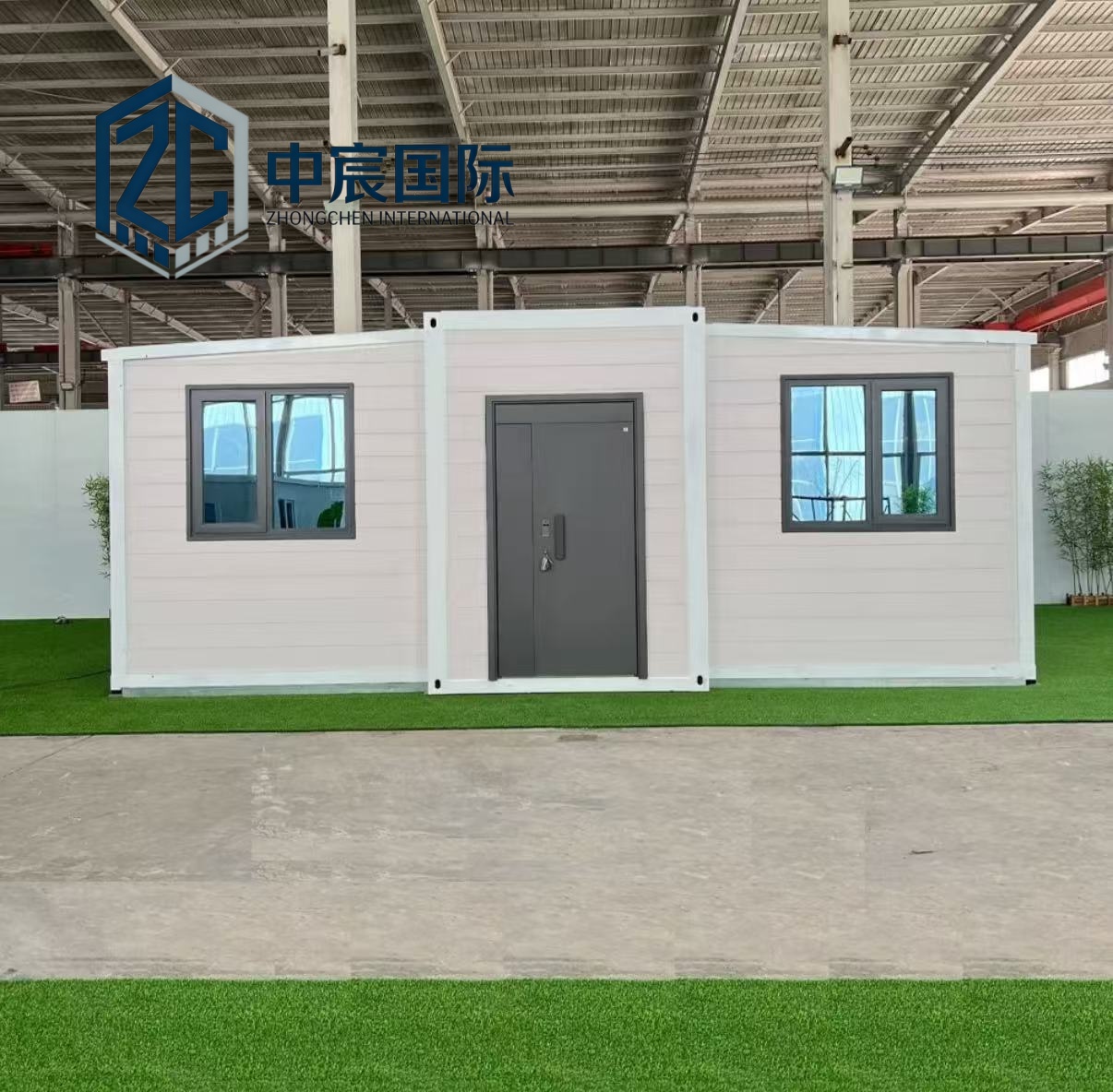 Factory Direct Zhongchen Container House Prefab Modular Kit Light Steel Structure for Home Office