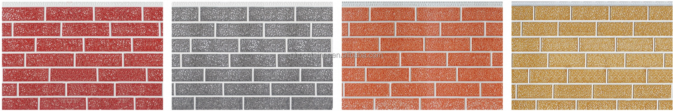 Custom exterior wall panels color card 1