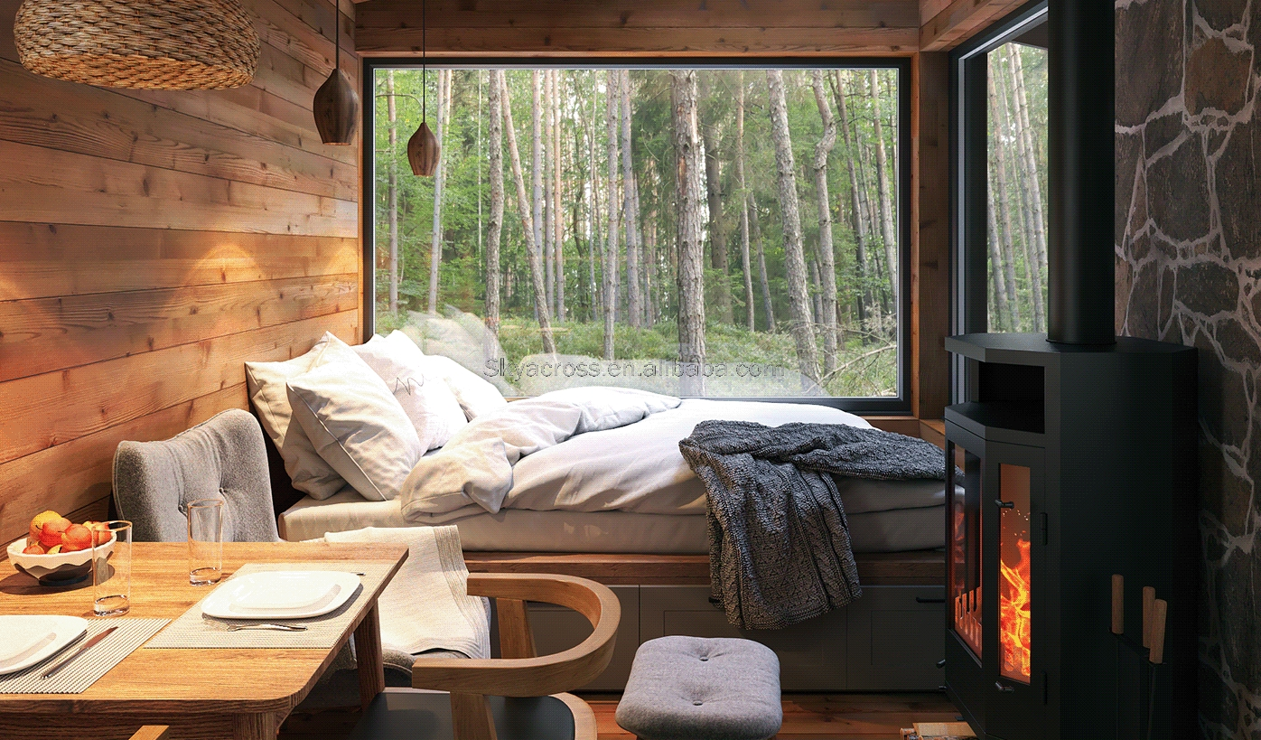 Luxury Small Smart One Room Tiny Houses Villa Modular Customizable Prefabricated Prefab Cabin Container House