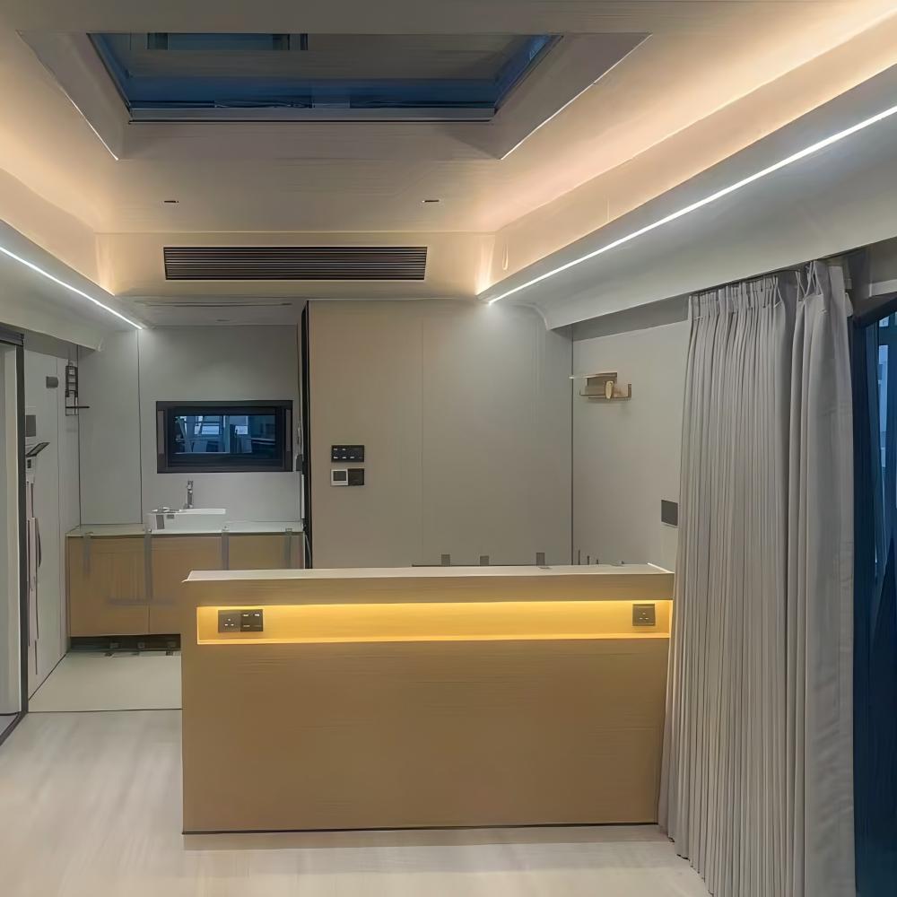 Expandable Container House with Toilet &amp; Shower - All-in-One Prefab Home for Camping