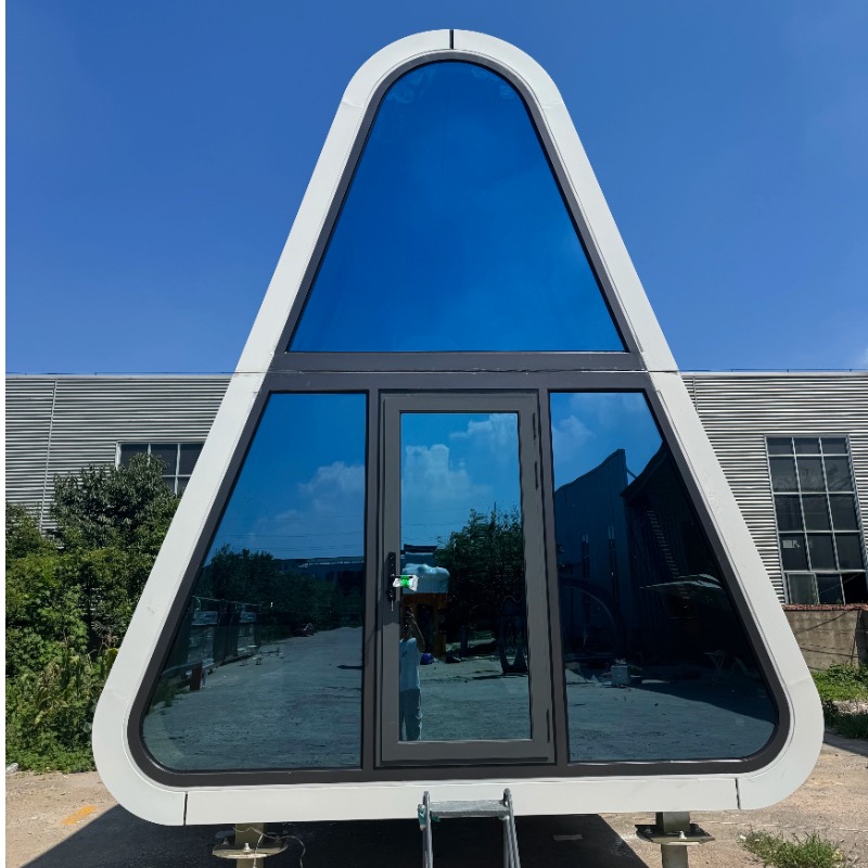 Manufacturer of Light Steel Villa Triangular House and Space Capsule-for Hotel HomeStay or Residential Purposes