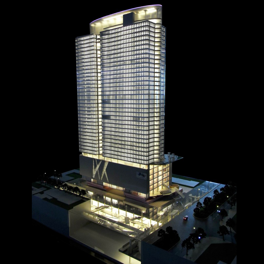 Customized Office Building Model Skyscraper Building Model Business Office Building Model Design And Production One-stop Service