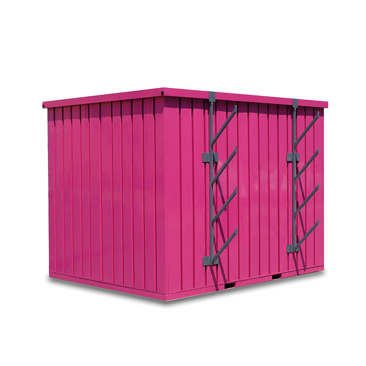 20 FT Modern Design Prefabricated Steel House Easy-to-Assemble Flat Pack Container Home for Family or Outdoor Camping Low Cost