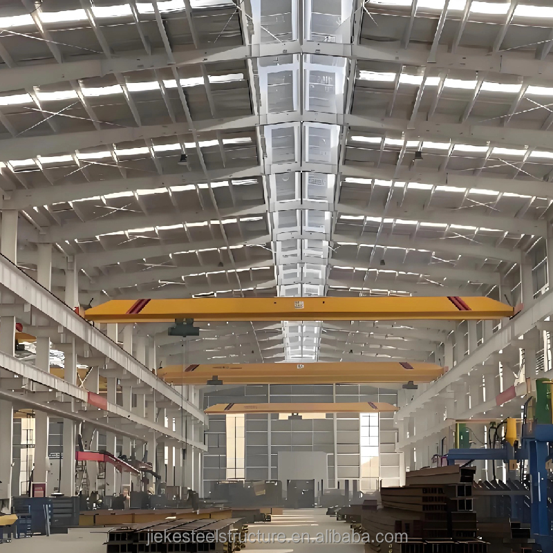 Customizable Modular Prefabricated Steel Structure Warehouse-JIEKE Brand Q235/355 Model 5+ Year Warranty Versatile Facility for