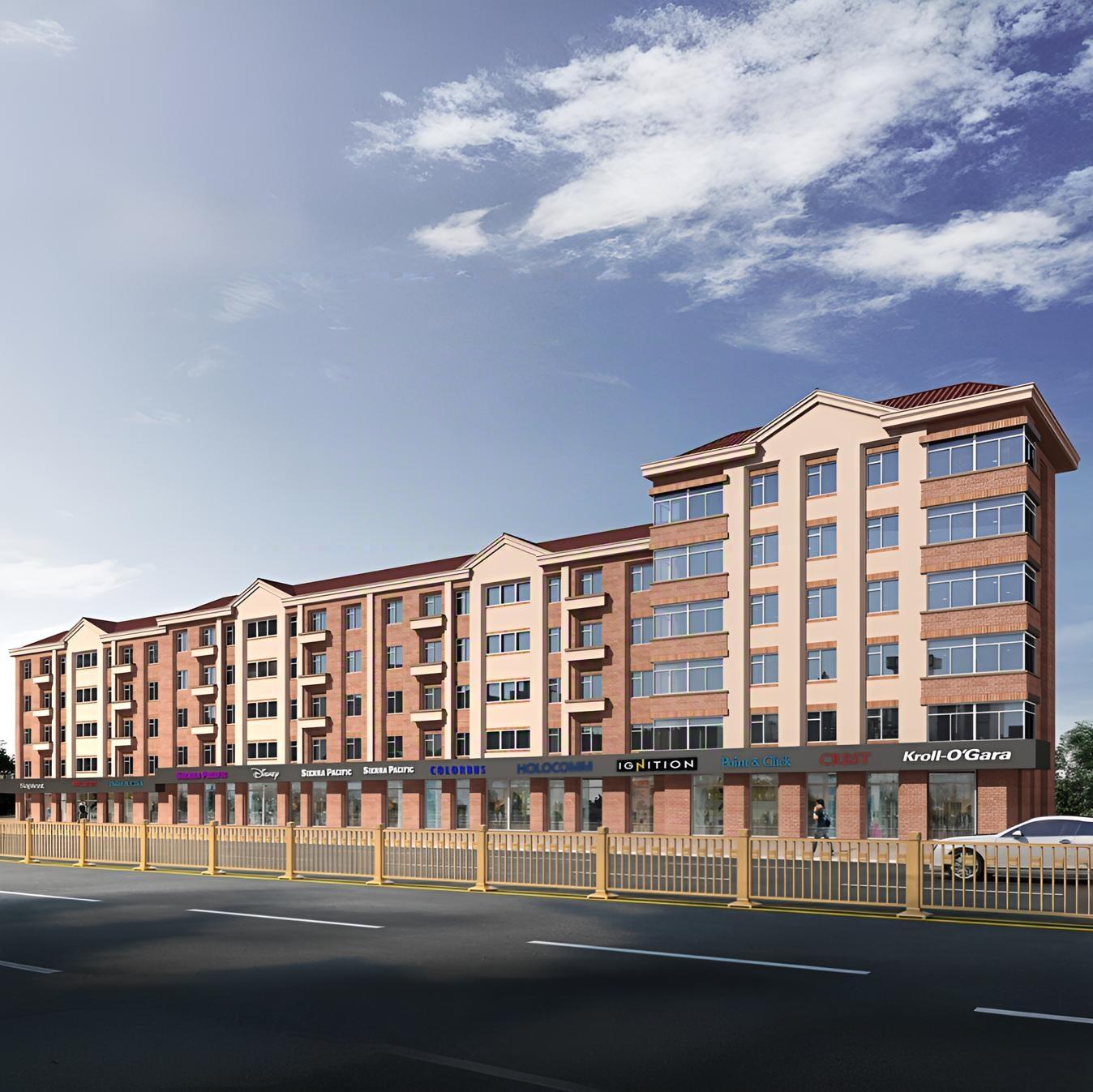 Customized Steel Structure School Building Multi-Storey Steel Construction Hospital Industrial Construction