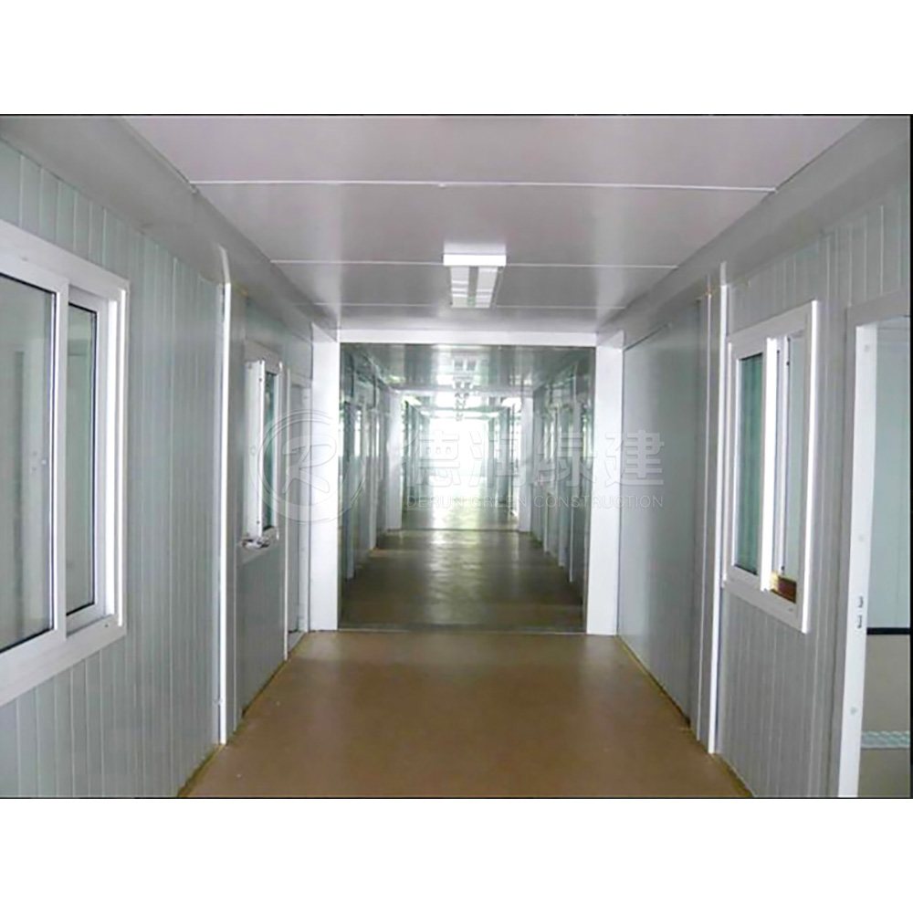 Light Steel Knock Down Prefab Building, Demountable Integrated Modular House for Temporary Office &amp; Dormitory