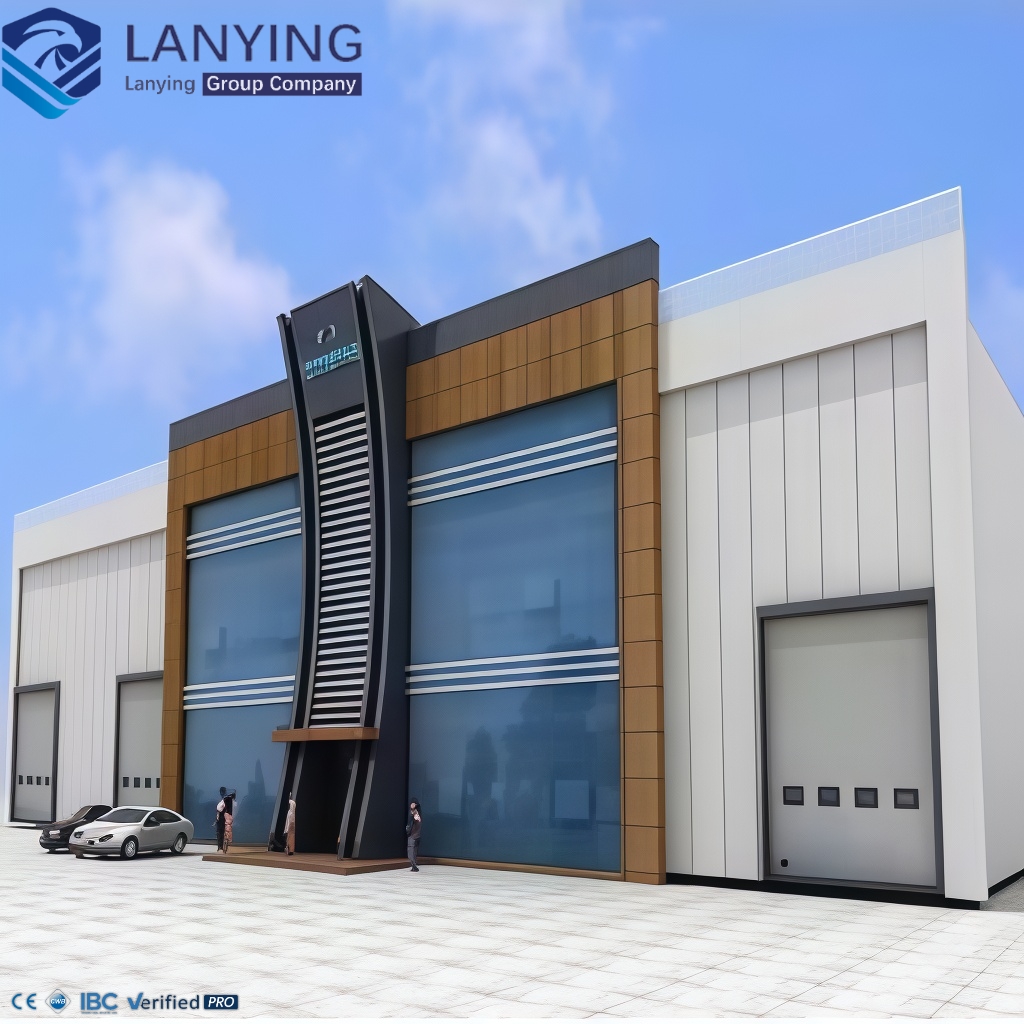 Modern Design Prefabricated Steel Frame Multi-Storey Building For Office School Gym Or Warehouse For Multi-Purpose Use