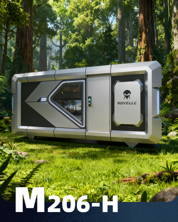 Custom Designed Space Capsule House Extreme 50 Degrees High Temperature Outdoor Hotel Dormitory Residence Pickup Dubai