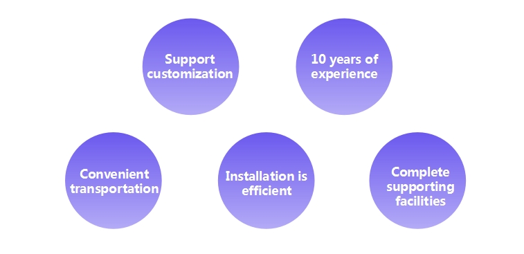 Our Advantages Infographic