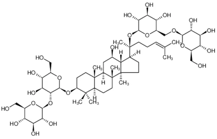 Ginsenoside Rb1 Structural Formula