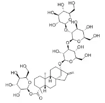Rebaudioside A Structural Formula
