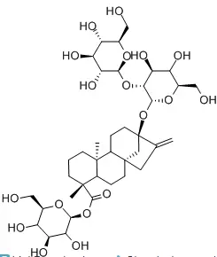 Stevioside Structural Formula