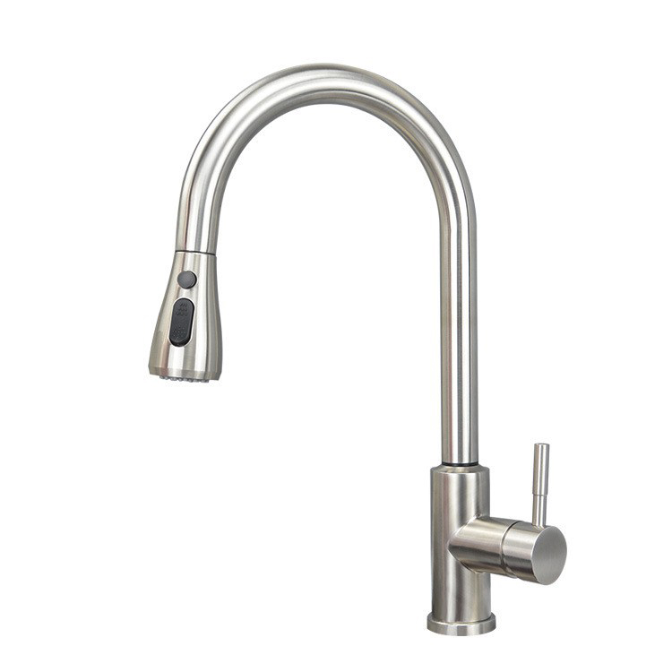 Cheap Pull-Out Stainless Steel Kitchen Faucet Exporters, Product