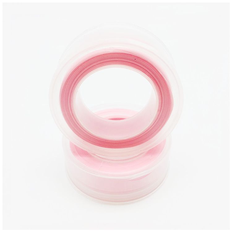 CE Certification Pink PTFE Thread Seal Tape in Clear Case 12mm*0.075mm*15m Ideal for Water and Gas Sealing Supplier, Service