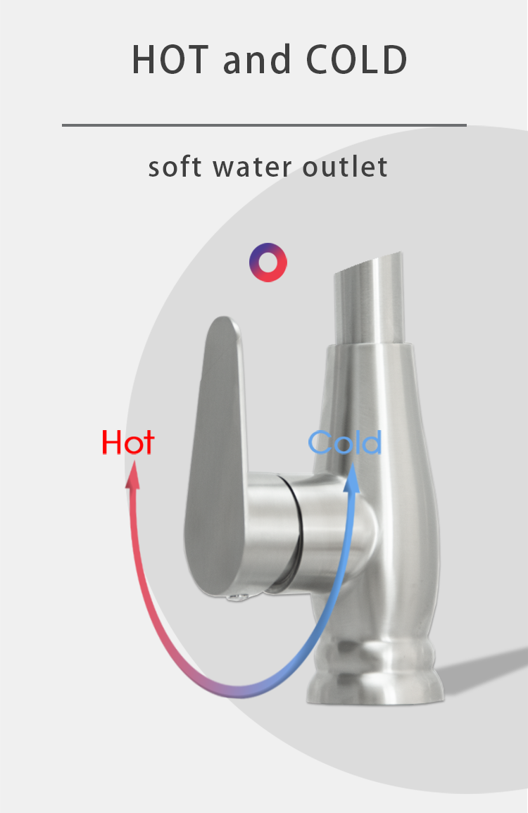 UNIK Stainless Steel Single Cold Faucet Detail 3