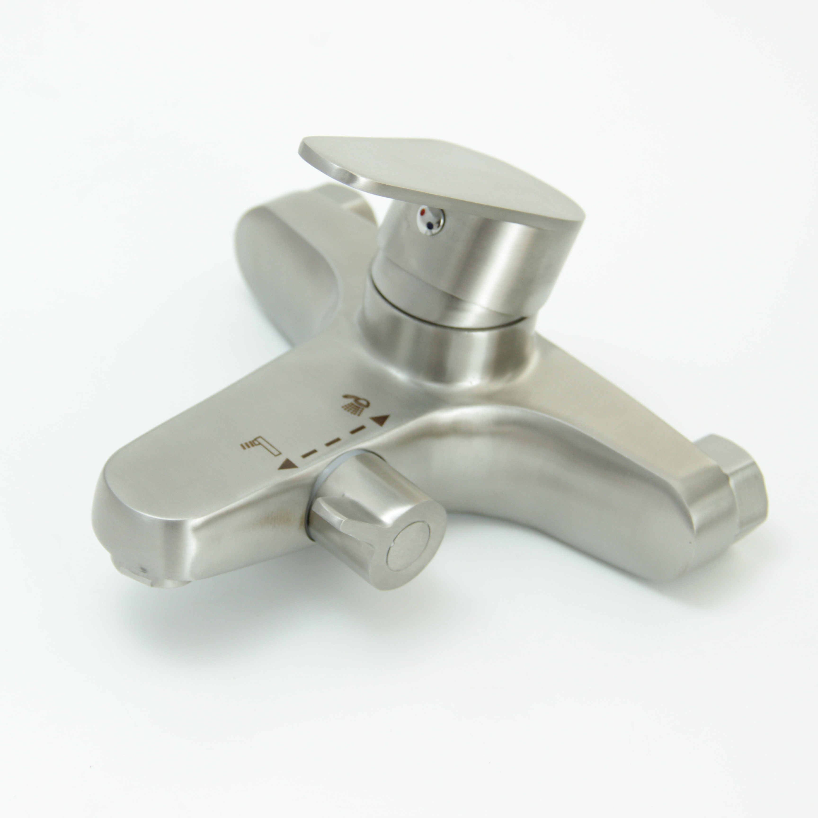 Best Wall mounted polished chrome brass cheap modern design bath tap mixer shower Supplier, Products
