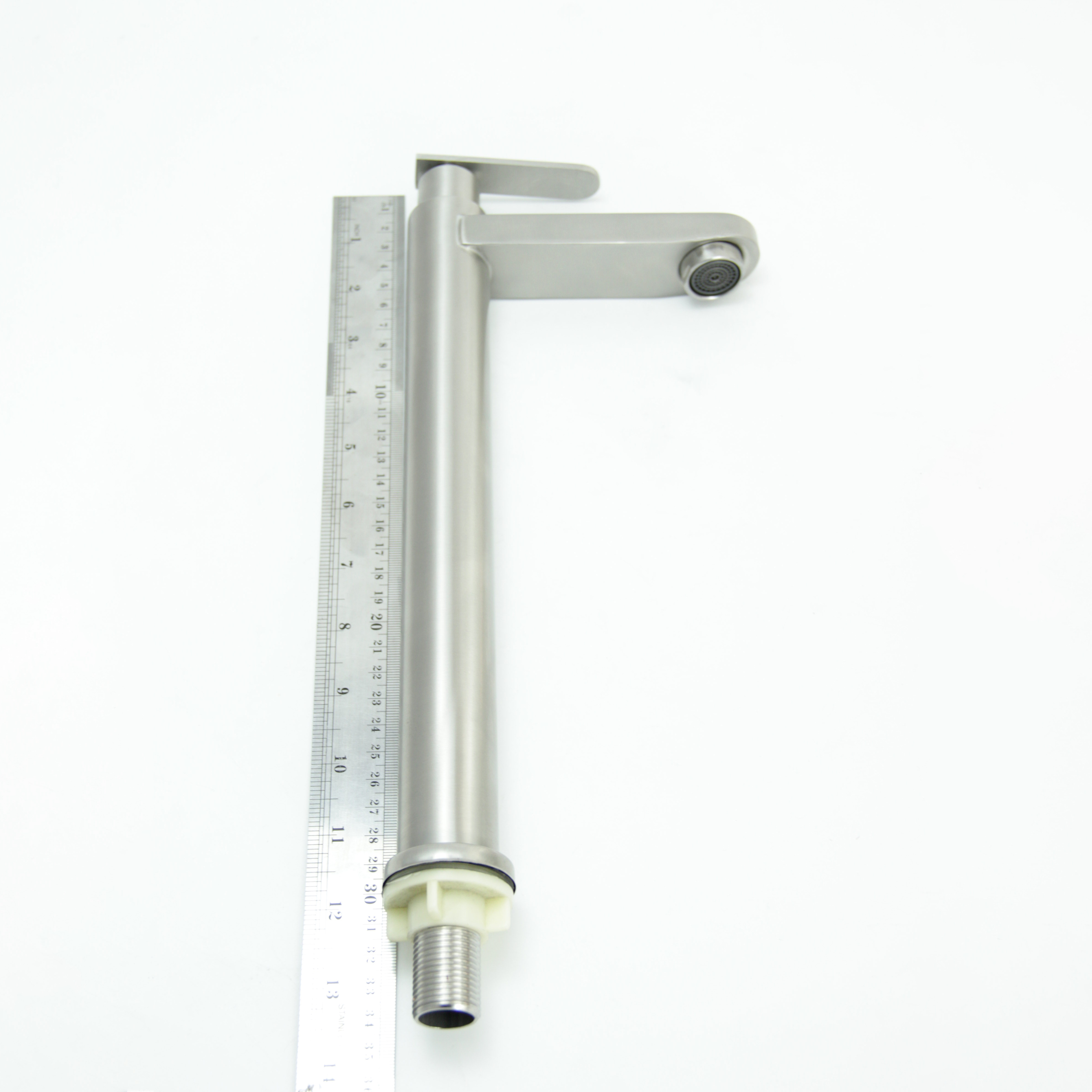 Wholesale Long Neck Stainless steel Bathroom nickel Brushed Basin Faucet Sink Tap Manufacturer, Suppliers