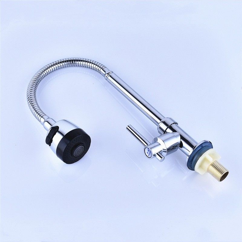 Cheap Customized stainless steel kitchen faucet Cold water can be turned upright tap Manufacturers, Companies