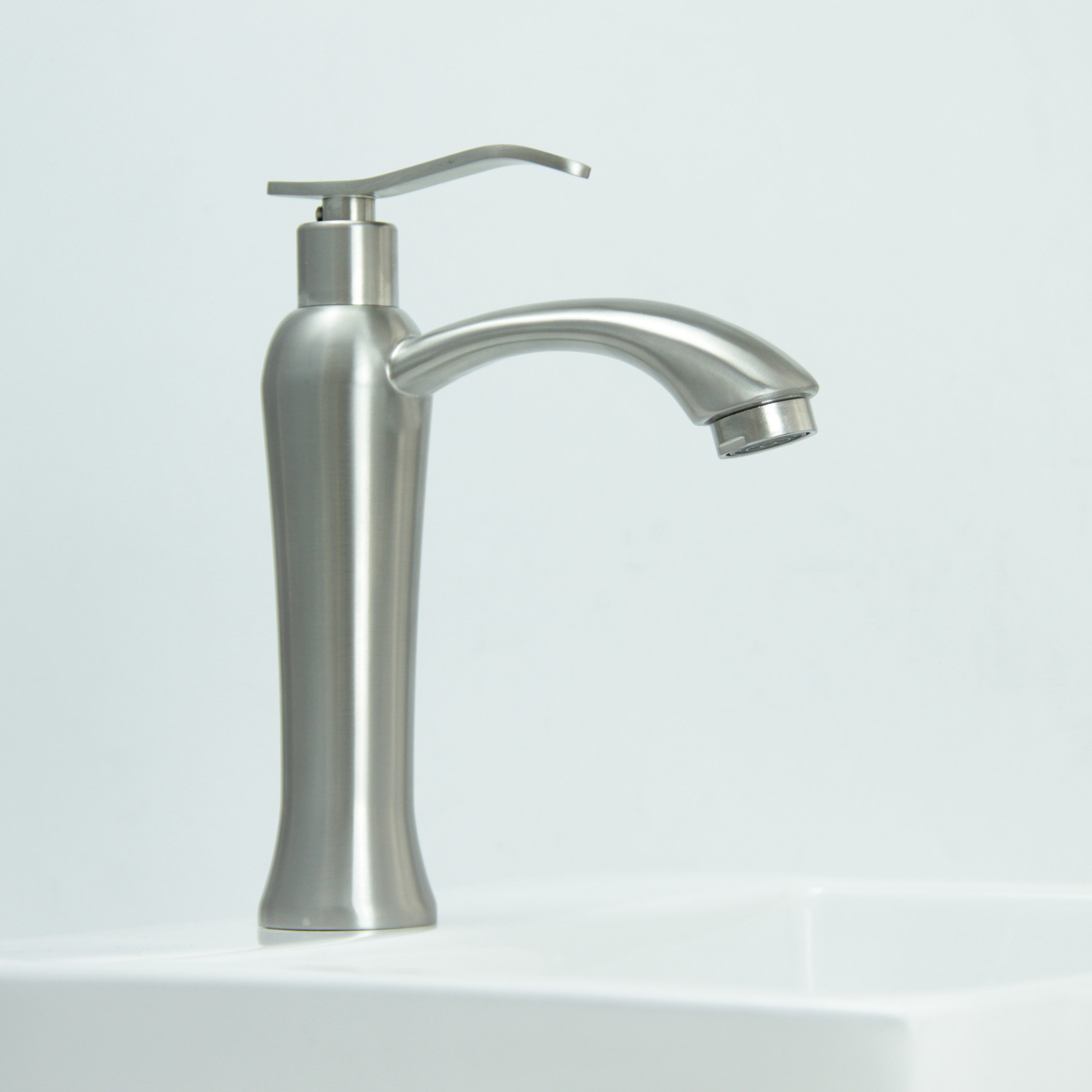 OEM Hot sale brush nickle single hole basin faucet bathroom sink tap Factory, Company
