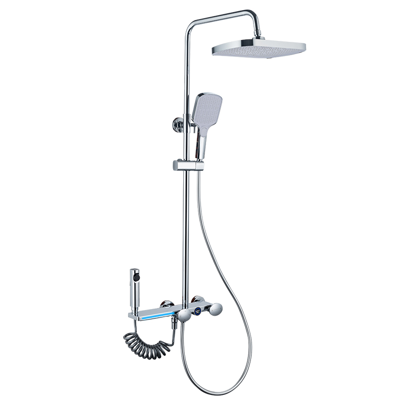Discount Smart Thermostatic Shower Set with LED Ambient Light and Digital Temperature Display Manufacturer, Quotes