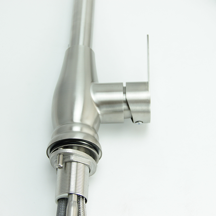 Famous Kitchen faucet single handle hot and cold mixer pull out  tap Suppliers, Pricelist