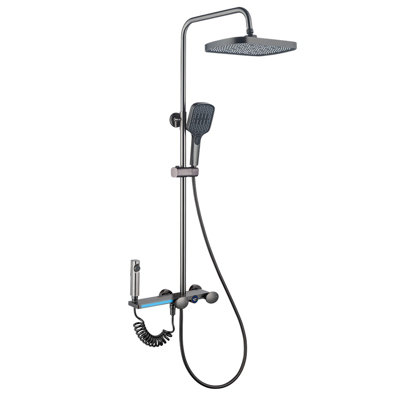 Discount Smart Thermostatic Shower Set with LED Ambient Light and Digital Temperature Display Manufacturer, Quotes