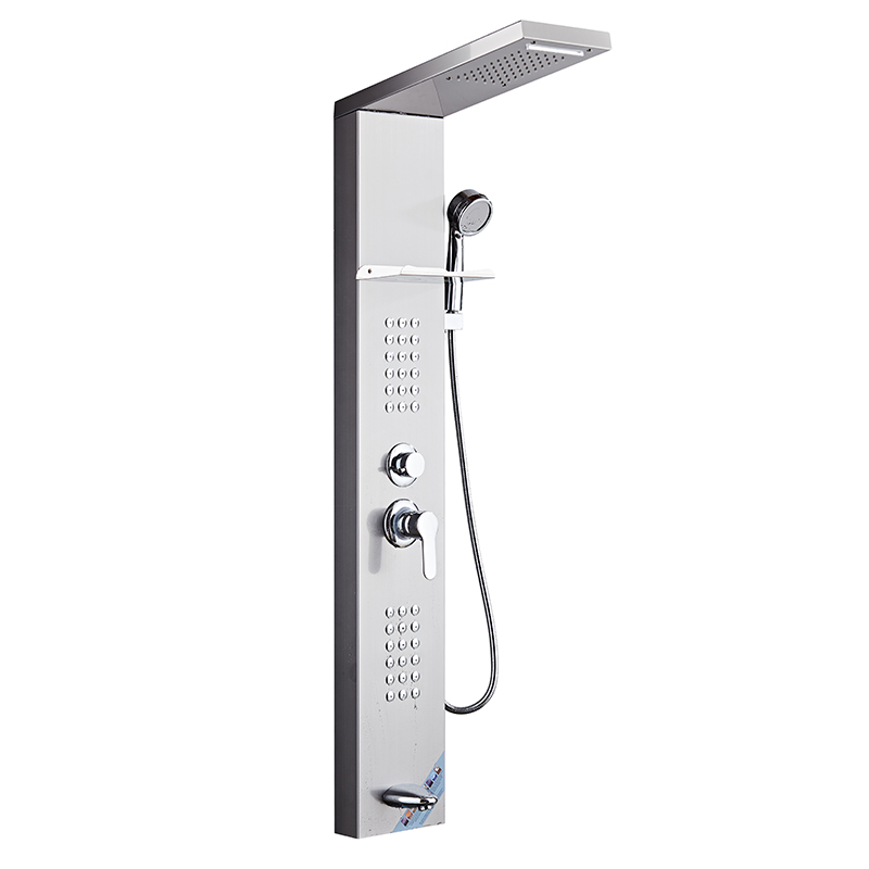 CE Certification Stainless steel multifunctional bathroom shower panel Factories, Company