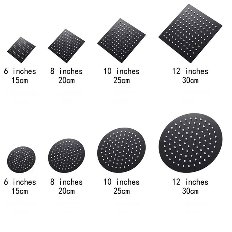 Wholesale Modern Black Shower System – Luxury Matte Black Shower System with Adjustable Spray Options & Handheld Shower Suppliers, Companies