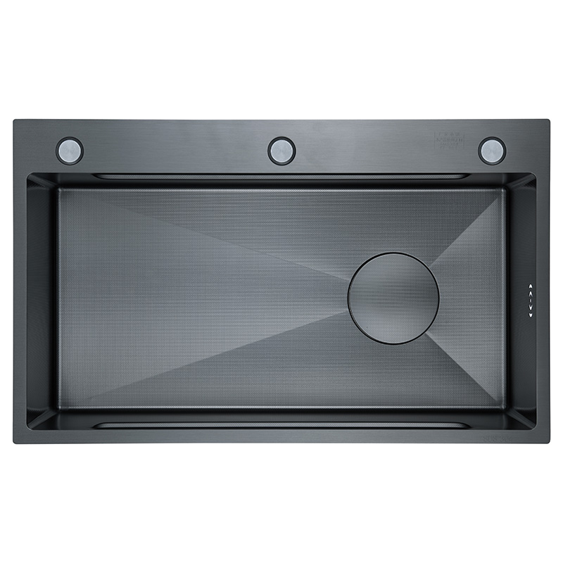 CE Certification Unik 5mm Thickened 304 Stainless Steel Nano-Textured Kitchen Sink – Anti-Stain, Multifunctional Design Manufacturers, Supplier