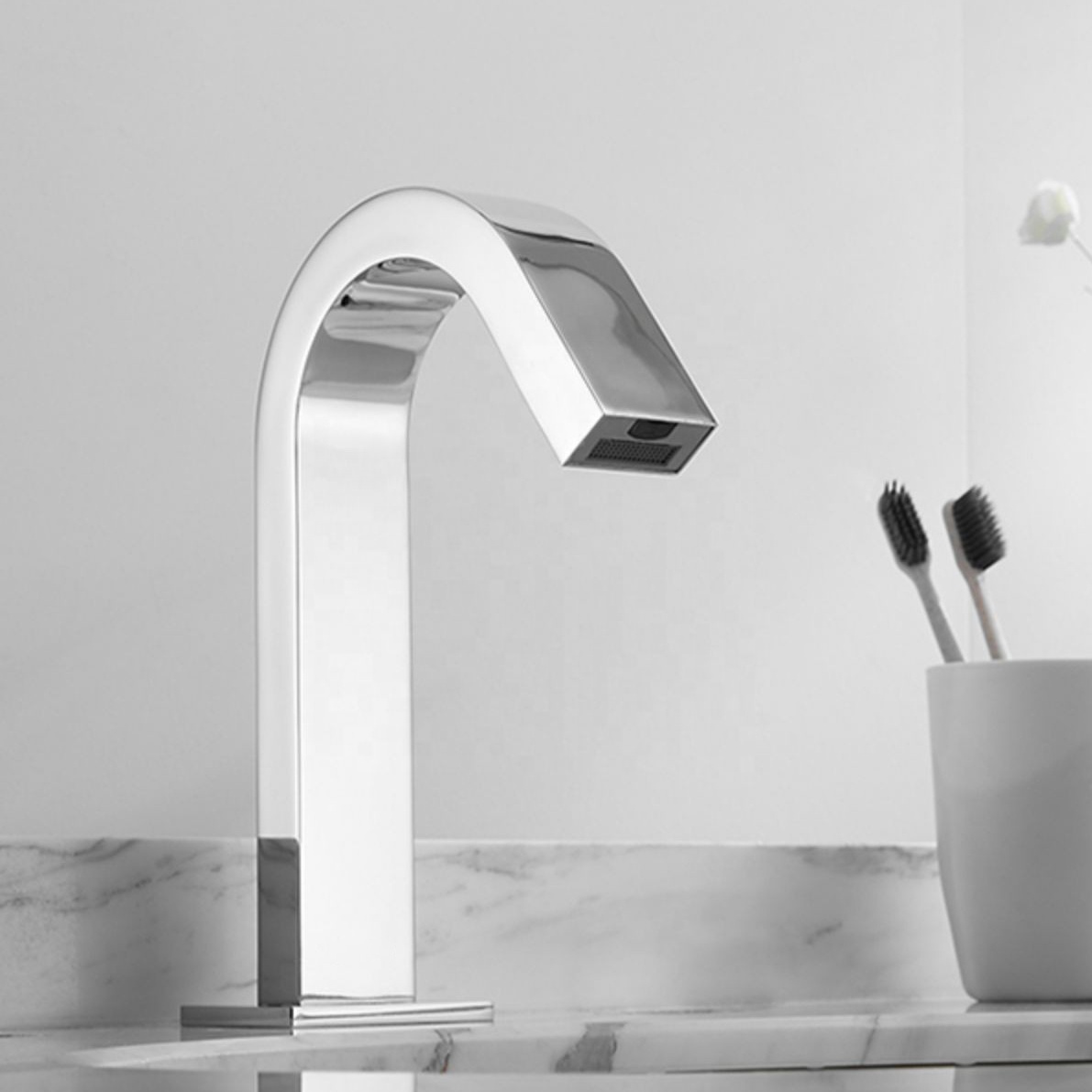 Infrared sensor faucet detail 1
